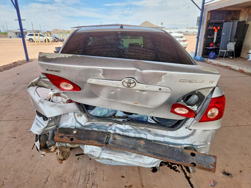 2008 Toyota Corolla VIN 2T1BR32E68C862083 COPART salvage auction — REAR END, Az - Cert Of Title - Salvage, sold $300 on 2026-07-02 (photo 6)