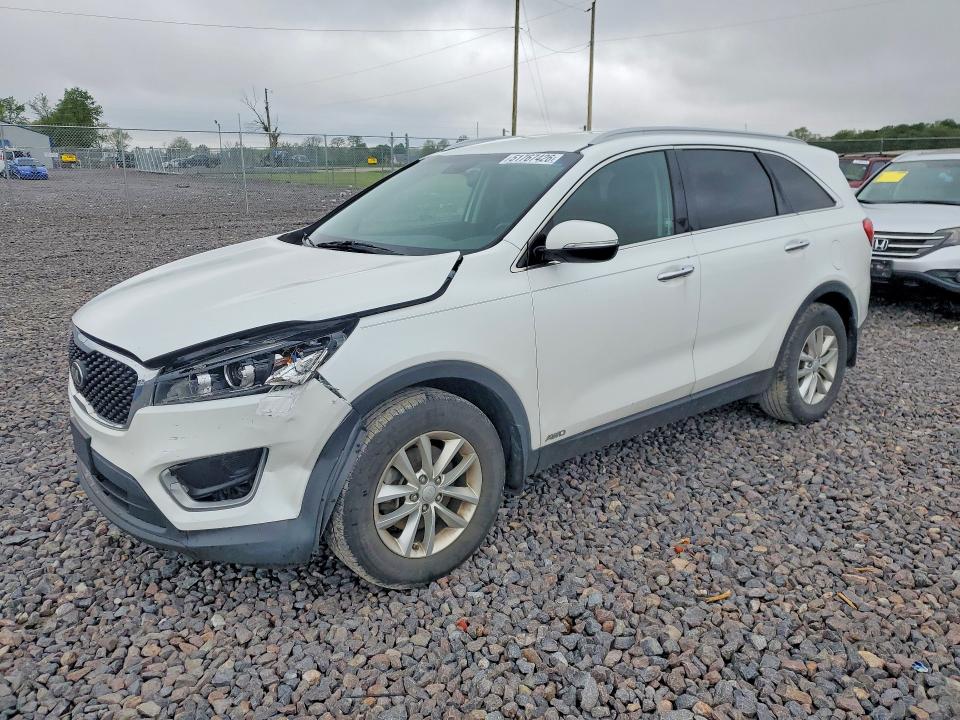 2016 Kia Sorento VIN 5XYPGDA36GG108430 COPART salvage auction — FRONT END, Salvage Title, sold $225 on 2026-07-21 (photo 1)