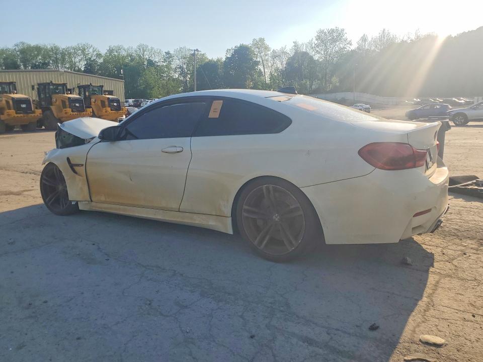 2016 BMW M4 VIN WBS3R9C50GK336317 COPART salvage auction — FRONT END, Wv - Certificate Of Title, sold $13,200 on 2026-07-28 (photo 2)