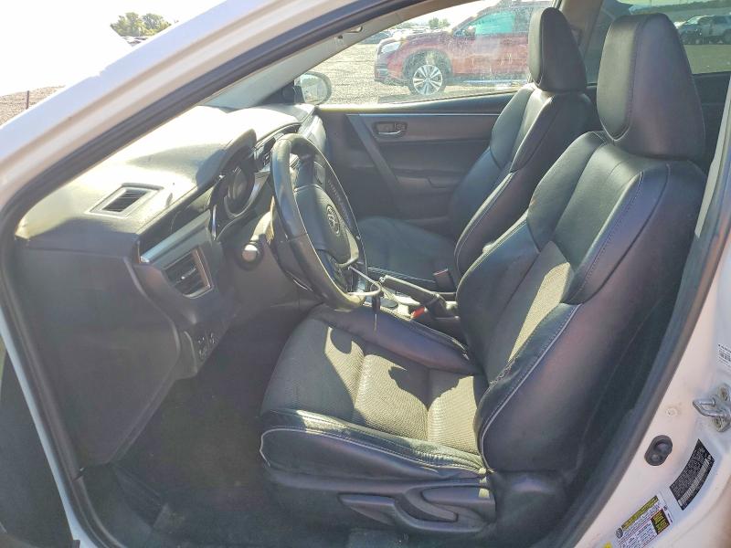 2016 Toyota Corolla VIN 5YFBURHE1GP556870 COPART salvage auction — FRONT END, Ca - Salvage Certificate, sold $1,700 on 2026-07-24 (photo 7)