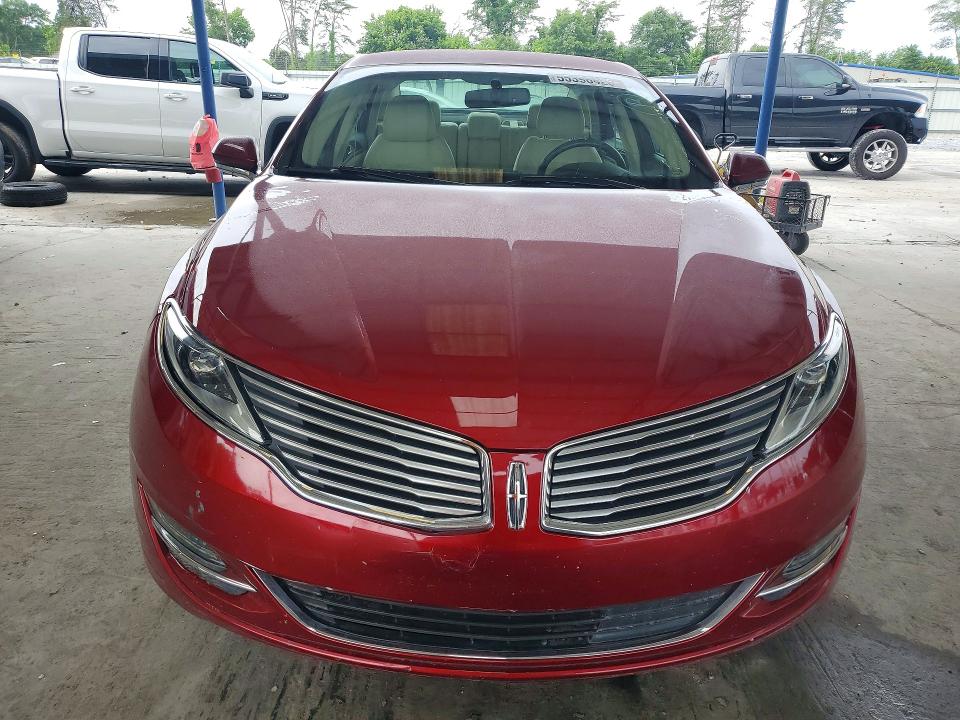 2015 Lincoln Mkz VIN 3LN6L2LU3FR608417 COPART salvage auction — FRONT END, Ga - Cert Of Title-Salvage, sold $2,400 on 2026-07-09 (photo 5)