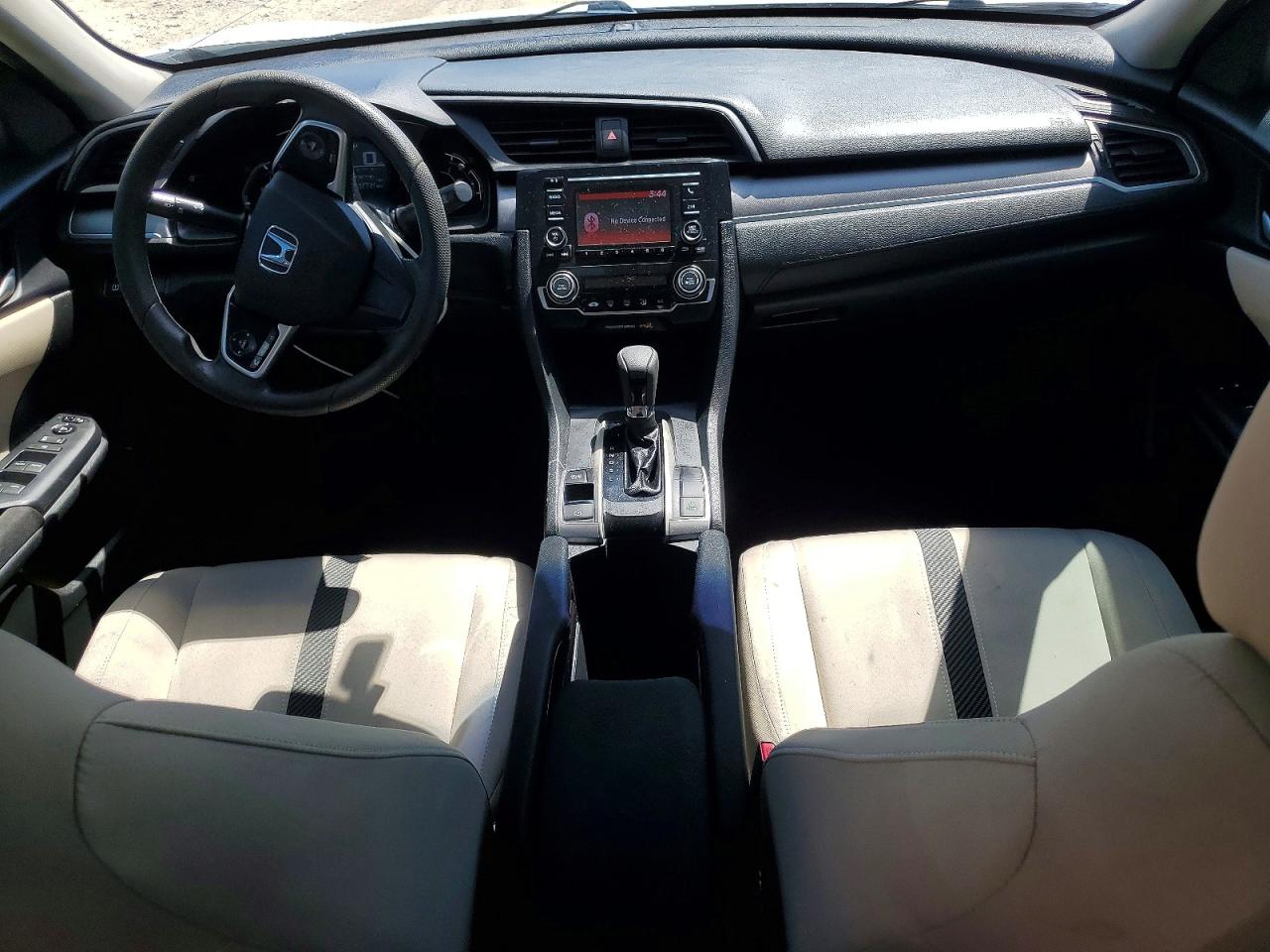 2016 Honda Civic VIN 19XFC2F52GE092357 COPART salvage auction — Front End, TX - SALVAGE VEHICLE TITLE, sold $2,400 on 2026-07-02 (photo 8)