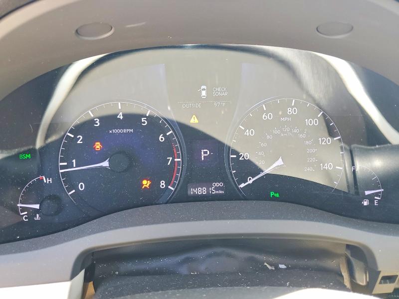 2014 Lexus Rx VIN JTJZK1BA5E2010092 COPART salvage auction — FRONT END, Nc - Salvage Certificate Of Title, sold $2,550 on 2026-07-23 (photo 9)