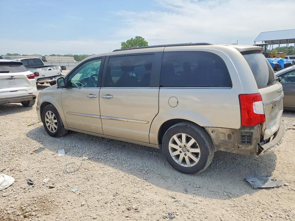 2012 Chrysler Voyager VIN 2C4RC1CGXCR411459 COPART salvage auction — REAR END, Ks - Cert Of Title-Salvage, sold $625 on 2026-07-02 (photo 2)