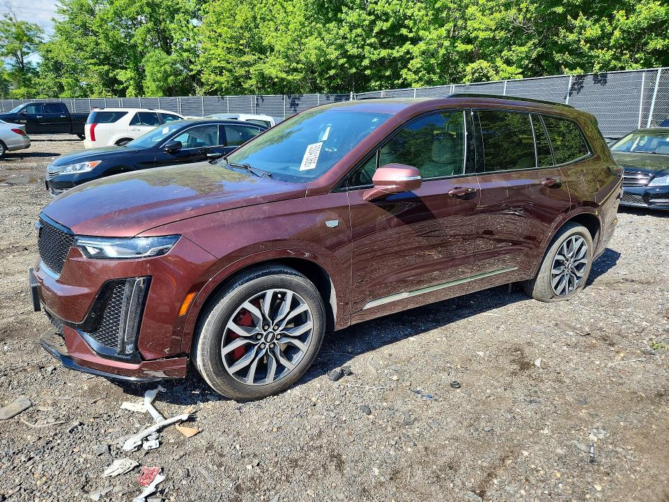 2022 Cadillac Xt6 VIN 1GYKPGRS9NZ126002 — COPART salvage auction photo
