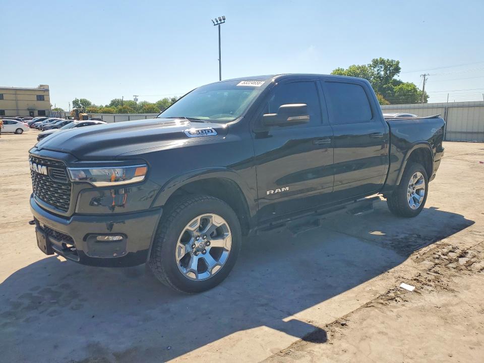 2025 Ram 1500 VIN 1C6SRFFP1SN505760 COPART salvage auction — REAR END, Tx - Salvage Vehicle Title, sold $25,750 on 2026-07-20 (photo 1)