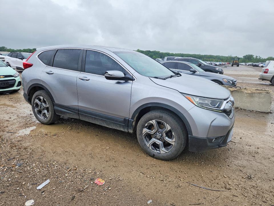 2017 Honda Cr-v VIN 5J6RW2H83HL075565 COPART salvage auction — HAIL, Ks - Cert Of Title-Salvage, sold $6,800 on 2026-07-09 (photo 4)