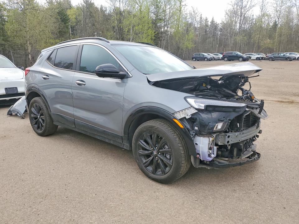2024 Buick Encore VIN KL4AMESL5RB205984 COPART salvage auction — FRONT END, On - Permit Salvage, sold $300 on 2026-07-21 (photo 4)