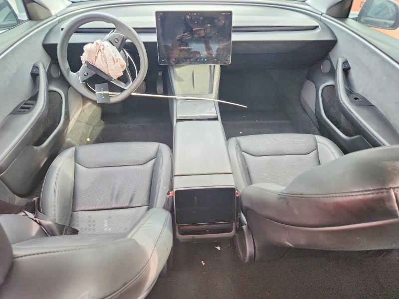 2024 Tesla Model 3 VIN 5YJ3E1EB3RF740302 COPART salvage auction — FRONT END, Tx - Certificate Of Title, sold $15,900 on 2026-07-20 (photo 8)