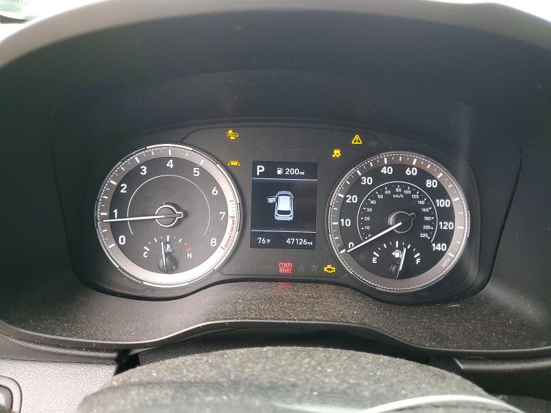 2021 Hyundai Venue VIN KMHRC8A32MU071135 COPART salvage auction — REAR END, Ar - Cert Of Title-Salvage, sold $2,450 on 2026-07-08 (photo 9)