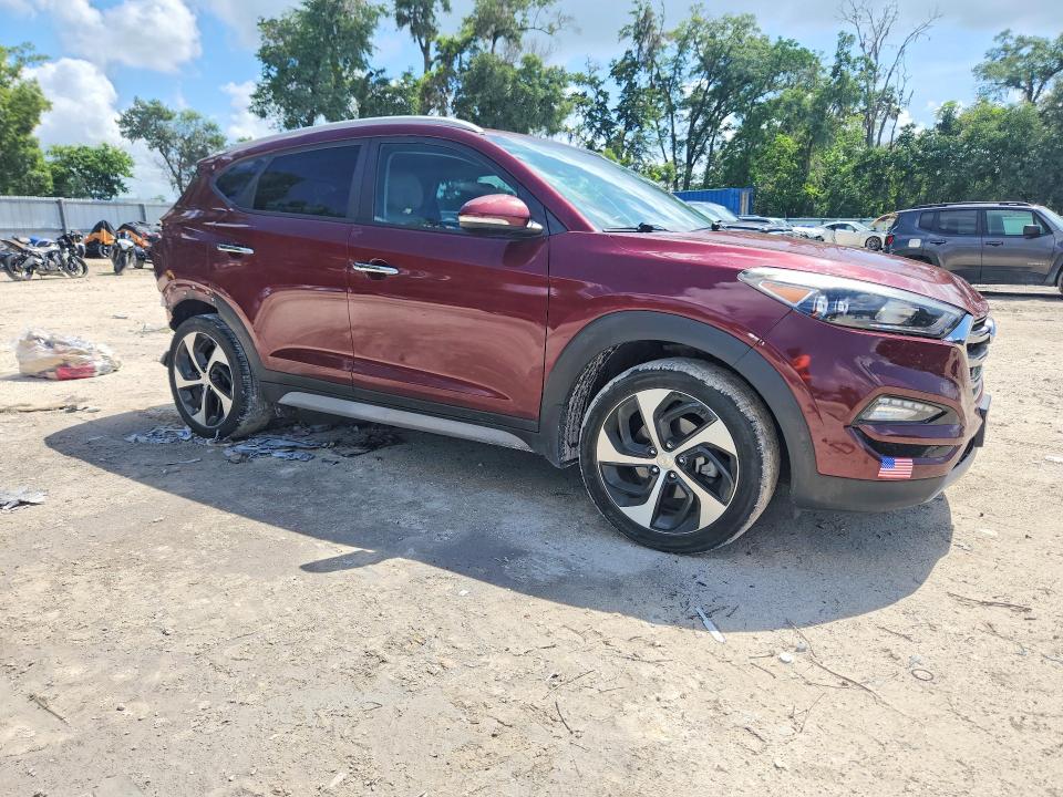 2018 Hyundai Tucson VIN KM8J3CA21JU645811 COPART salvage auction — REAR END, Fl - Cert Of Title Slvg Rebuildable, sold $3,900 on 2026-07-14 (photo 4)