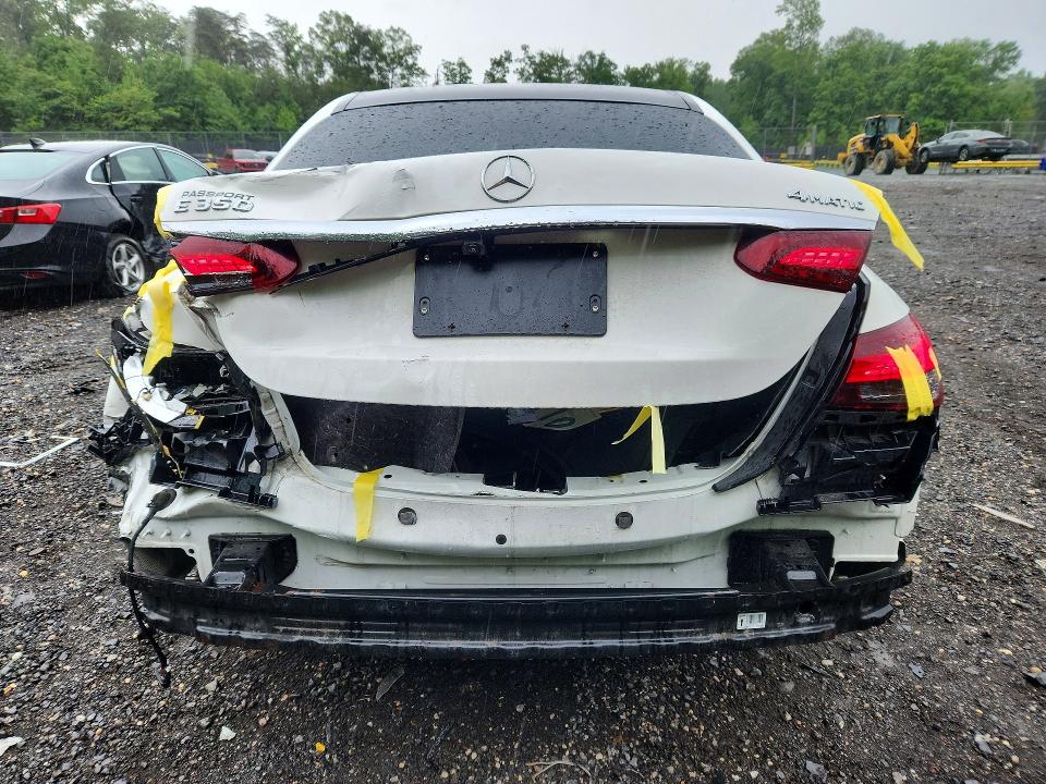 2021 Mercedes-benz E-klasse VIN W1KZF8EB9MA950880 COPART salvage auction — REAR END, MD - CERT OF SALVAGE > 75% DAMAGE, sold $19,300 on 2026-07-24 (photo 6)