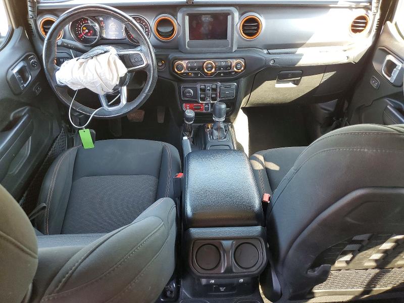 2021 Jeep Gladiator VIN 1C6JJTEGXML574660 COPART salvage auction — FRONT END, MD - CERT OF SALVAGE < 75% DAMAGE, sold $15,000 on 2026-07-28 (photo 8)