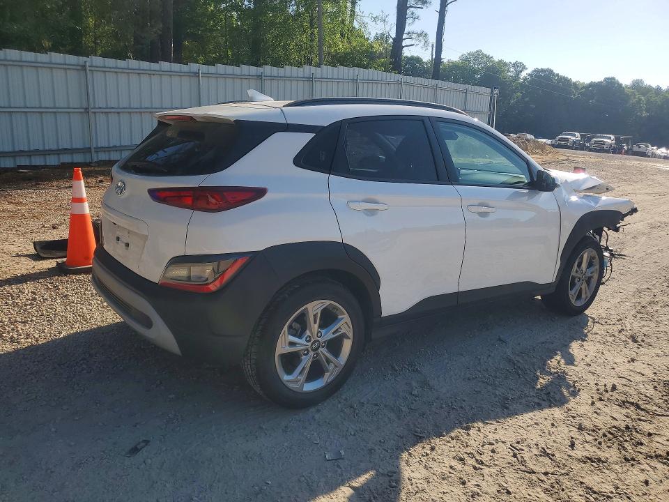 2023 Hyundai Kona VIN KM8K32AB6PU973779 COPART salvage auction — FRONT END, Nc - Salvage Certificate Of Title, sold $1,850 on 2026-07-17 (photo 3)