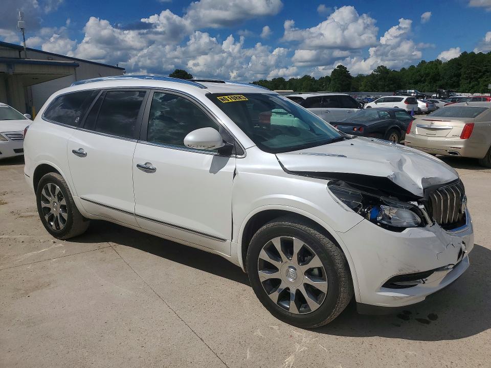 2017 Buick Enclave VIN 5GAKRCKD6HJ186070 COPART salvage auction — FRONT END, Ms - Cert Of Title-Salvaged, sold $4,100 on 2026-07-03 (photo 4)