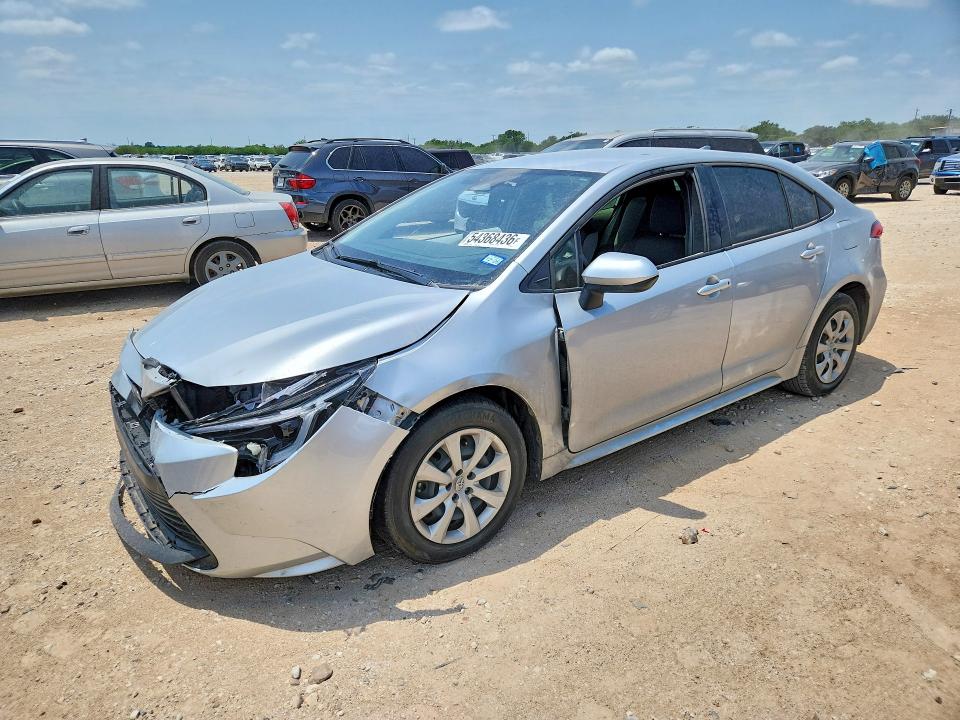2024 Toyota Corolla VIN JTDBCMFE4R3040281 COPART salvage auction — FRONT END, Tx - Salvage Vehicle Title, sold $5,300 on 2026-07-23 (photo 1)
