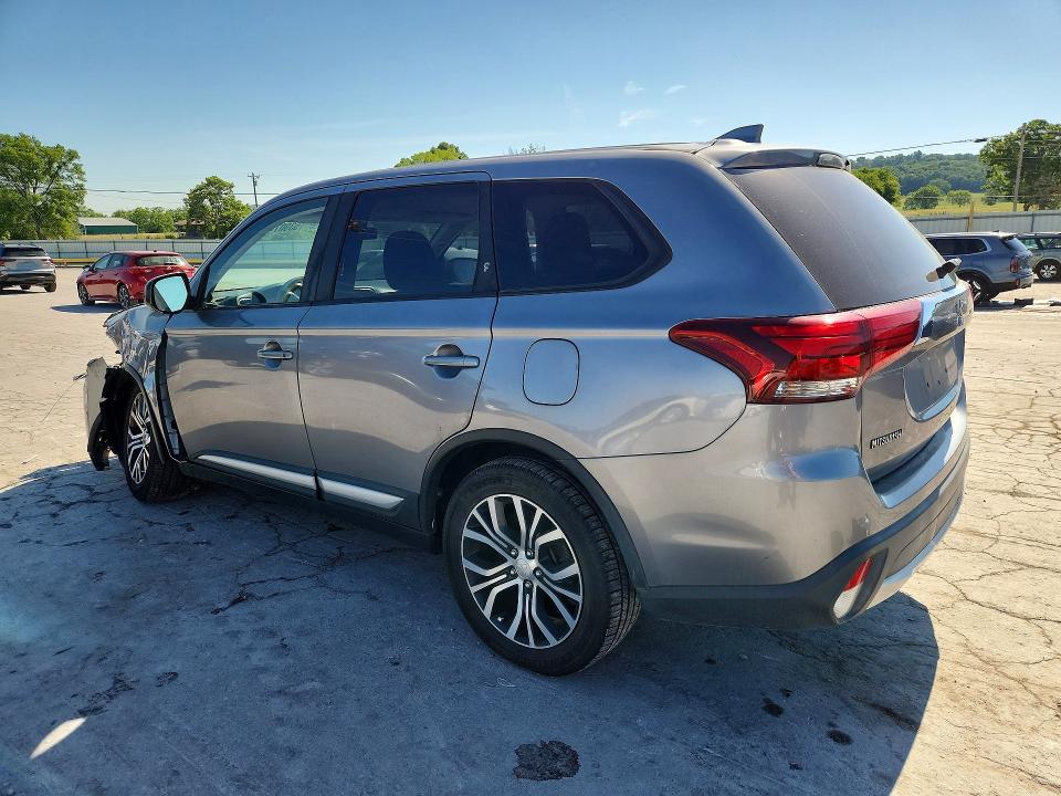 2018 Mitsubishi Outlander VIN JA4AD2A37JZ052763 COPART salvage auction — FRONT END, Tn - Salvage Certificate, sold $2,700 on 2026-07-20 (photo 2)
