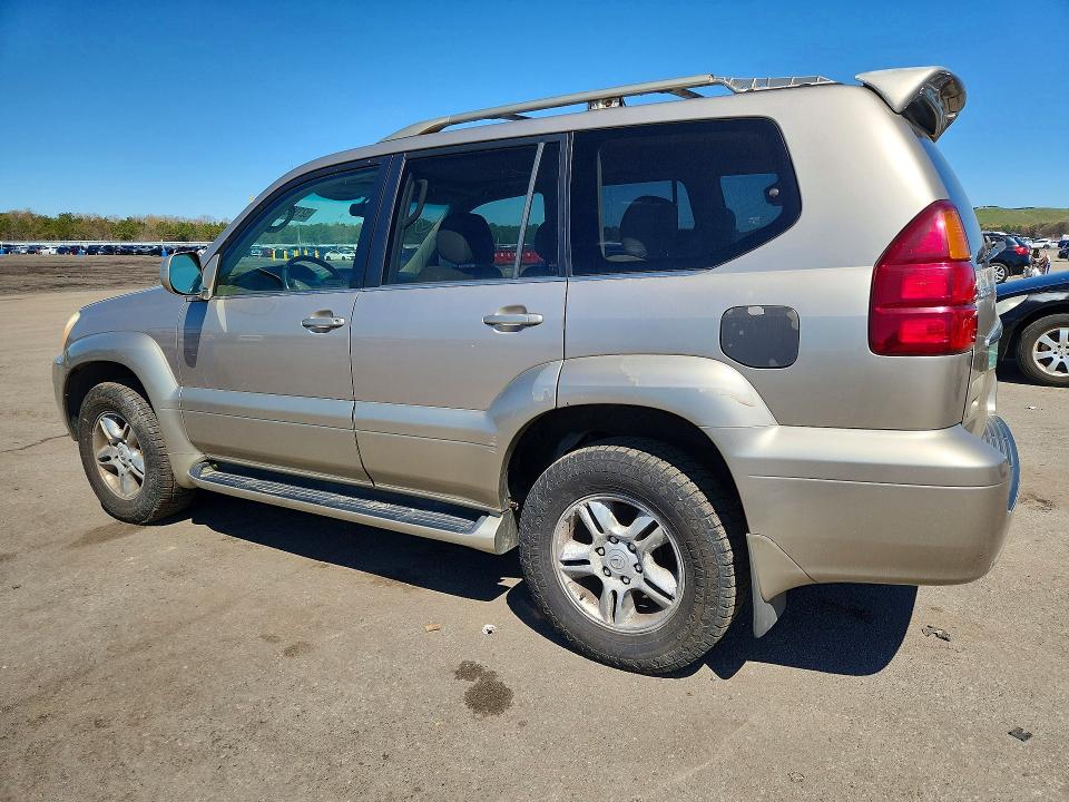 2003 Lexus Gx VIN JTJBT20X530001476 COPART salvage auction — MINOR DENT/SCRATCHES, Nj - Certificate Of Title, sold $3,300 on 2026-07-06 (photo 2)