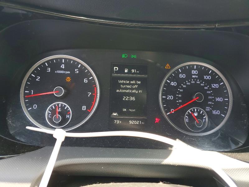 2022 Kia K5 VIN 5XXG64J22NG147205 COPART salvage auction — FRONT END, Ok - Cert Of Title-Salvage, sold $4,399 on 2026-07-17 (photo 9)