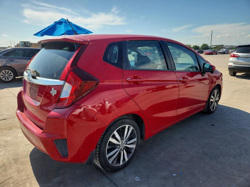 2016 Honda Fit VIN JHMGK5H71GX046430 COPART salvage auction — FRONT END, Tx - Salvage Vehicle Title, sold $2,900 on 2026-07-09 (photo 3)