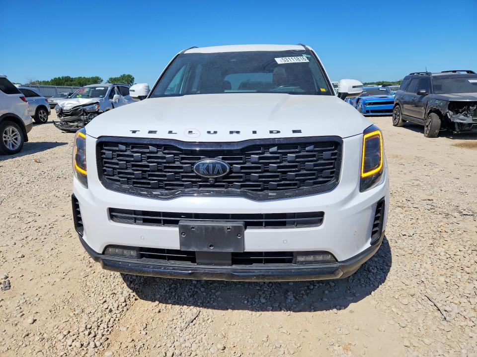 2021 Kia Telluride VIN 5XYP5DHC0MG188928 COPART salvage auction — HAIL, Ks - Cert Of Title-Salvage, sold $11,300 on 2026-07-07 (photo 5)