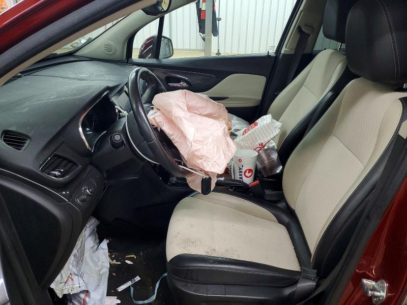 2022 Buick Encore VIN KL4CJESM9NB525071 COPART salvage auction — FRONT END, NC - SALVAGE CERTIFICATE OF TITLE, sold $2,200 on 2026-07-15 (photo 7)