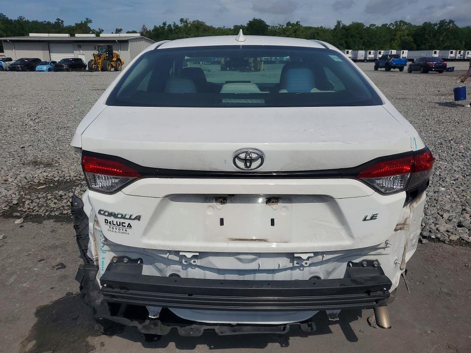 2021 Toyota Corolla VIN 5YFEPMAE9MP154785 COPART salvage auction — REAR END, Fl - Certificate Of Destruction, sold $4,400 on 2026-07-13 (photo 6)