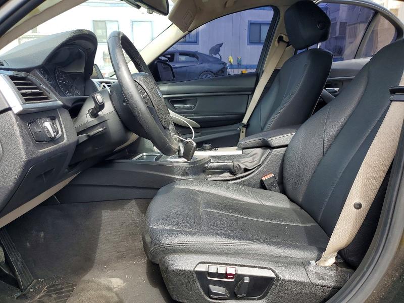2016 BMW 3er VIN WBA8A9C57GK616964 COPART salvage auction — FRONT END, Ca - Dlr/Dis/Exp Only Salvage Title, sold $650 on 2026-07-06 (photo 7)