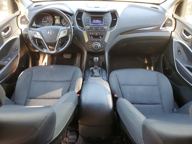 2018 Hyundai Santa fe VIN 5XYZU3LB8JG558488 COPART salvage auction — FRONT END, On - Permit Salvage, sold $350 on 2026-07-23 (photo 8)