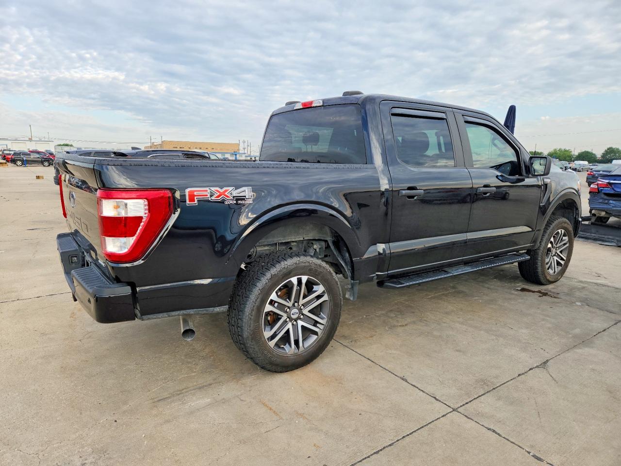 2021 Ford F-150 Lightning VIN 1FTEW1EP9MFB93316 COPART salvage auction — Hail, TX - CERTIFICATE OF TITLE, sold $10,100 on 2026-07-09 (photo 3)