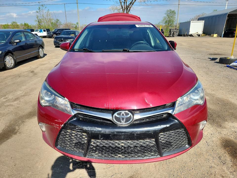 2015 Toyota VIN 4T1BF1FK8FU934717 COPART salvage auction — REAR END, Qc - Gravement Accidente, sold $3,700 on 2026-07-28 (photo 5)