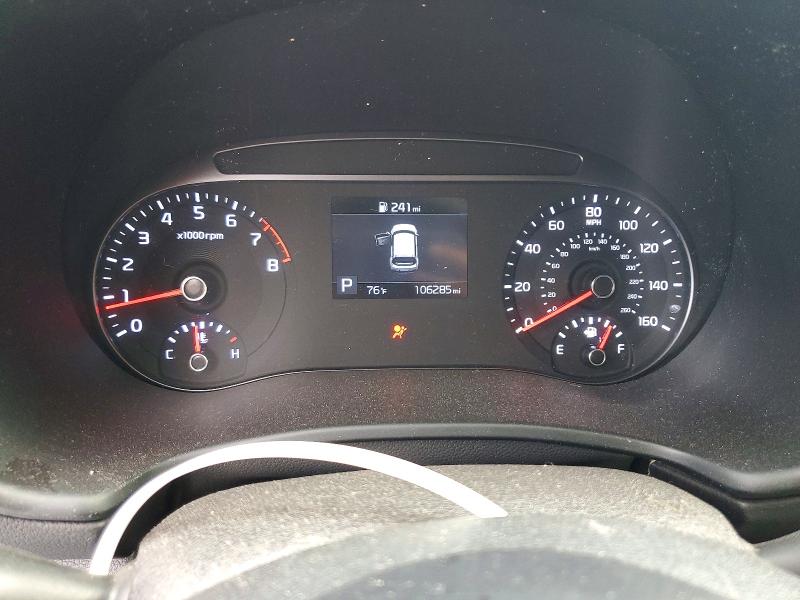 2021 Kia Soul VIN KNDJ23AU7M7775135 COPART salvage auction — FRONT END, Ar - Cert Of Title-Salvage, sold $2,250 on 2026-07-20 (photo 9)