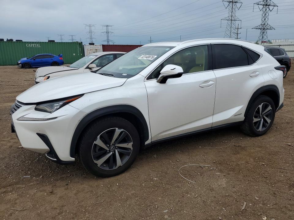 2020 Lexus Nx VIN JTJHJRDZ6L5009920 COPART salvage auction — HAIL, IL - SALVAGE CERTIFICATE, sold $13,000 on 2026-07-09 (photo 1)