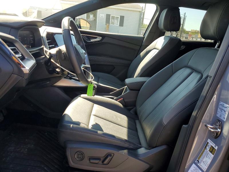 2023 Audi Q4 e-tron VIN WA1BCBFZ7PP014474 COPART salvage auction — FRONT END, Md - Cert Of Salvage > 75% Damage, sold $14,600 on 2026-09-01 (photo 7)