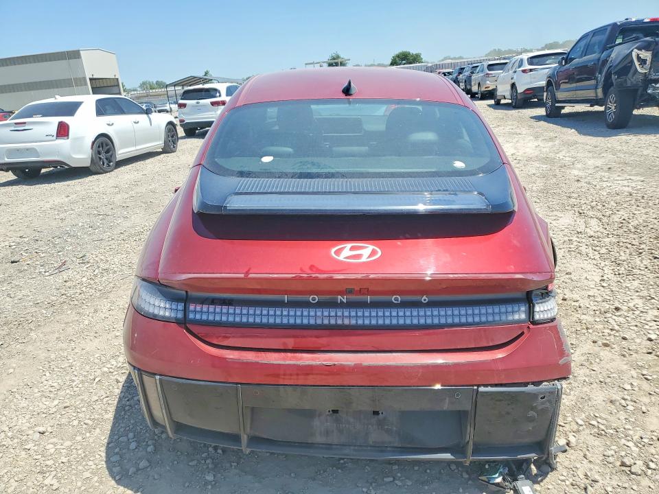 2023 Hyundai Ioniq 6 VIN KMHM34AA2PA022783 COPART salvage auction — REAR END, Ks - Cert Of Title-Salvage, sold $100 on 2026-07-09 (photo 6)
