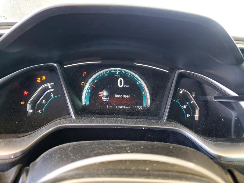 2018 Honda Civic VIN JHMFC1F32JX011615 COPART salvage auction — FRONT END, Ga - Cert Of Title-Salvage, sold $2,900 on 2026-07-30 (photo 9)