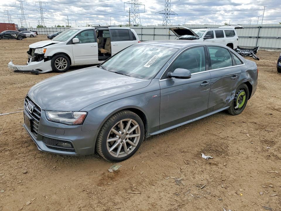 2015 Audi VIN WAUFFAFL5FN025324 COPART salvage auction — SIDE, Il - Salvage Certificate, sold $2,450 on 2026-07-23 (photo 1)