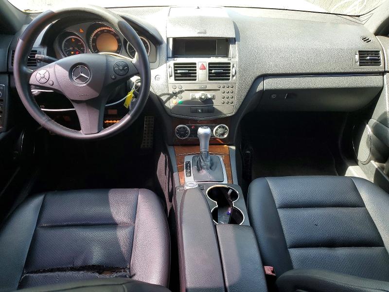 2011 Mercedes-benz C-klasse VIN WDDGF5EB1BA424133 COPART salvage auction — FRONT END, Ca - Dis/Dlr/Exp Only Clean Title, sold $400 on 2026-07-17 (photo 8)