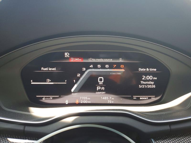 2024 Audi Sq5 VIN WA124AFY5R2115902 COPART salvage auction — FRONT END, Wa - Bill Of Sale, sold $25,500 on 2026-07-06 (photo 9)