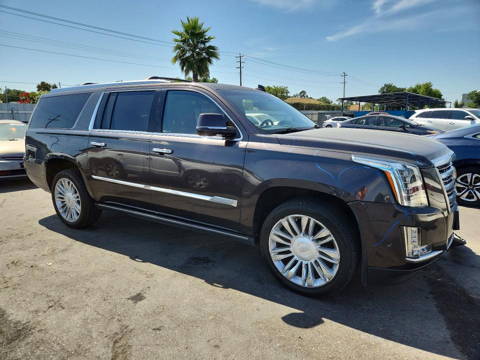 2017 Cadillac VIN 1GYS4KKJ8HR144203 COPART salvage auction — FRONT END, Ca - Salvage Certificate, sold $6,300 on 2026-07-03 (photo 4)