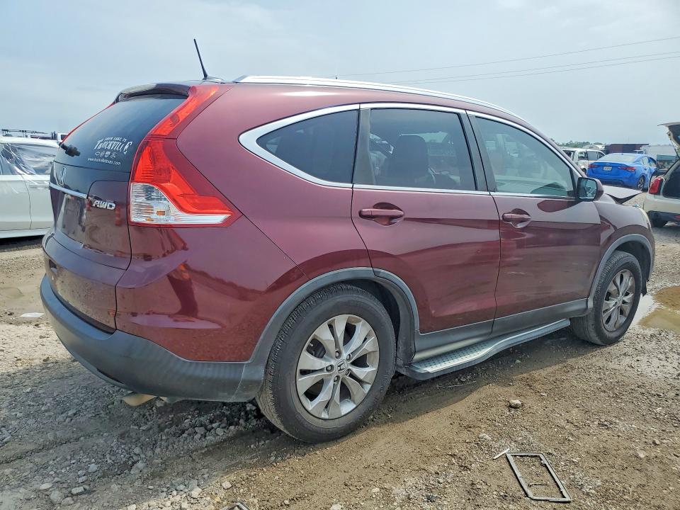 2013 Honda VIN 5J6RM4H76DL018327 COPART salvage auction — FRONT END, TX - SALVAGE VEHICLE TITLE, sold $2,750 on 2026-07-02 (photo 3)