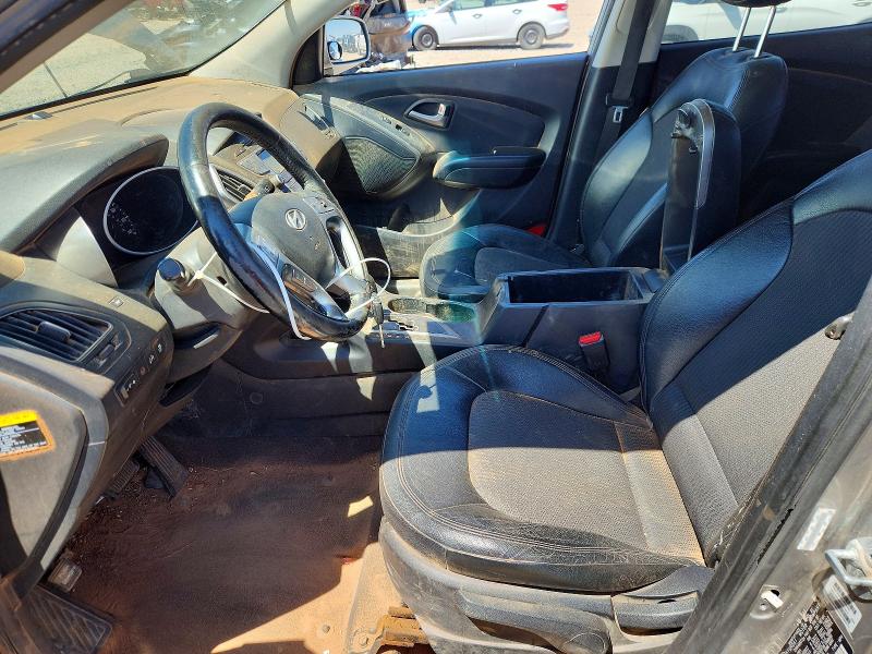 2012 Hyundai Tucson VIN KM8JU3AC7CU340192 COPART salvage auction — FRONT END, Tx - Salvage Vehicle Title, sold $1,100 on 2026-07-14 (photo 7)