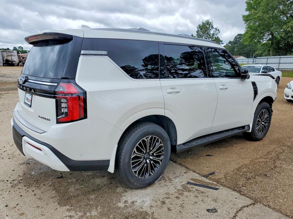 2026 Nissan Armada VIN JN8AY3EBXT9122216 COPART salvage auction — FRONT END, Mi - Cert Of Title-Salvage Vehicle, sold $44,250 on 2026-07-13 (photo 3)