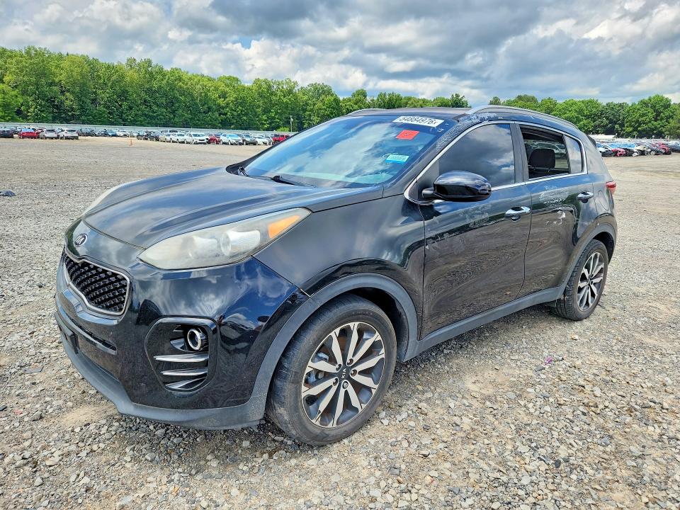 2017 Kia Sportage VIN KNDPN3AC2H7051268 COPART salvage auction — NORMAL WEAR, Mi - Certificate Of Title, sold $2,550 on 2026-07-06 (photo 1)