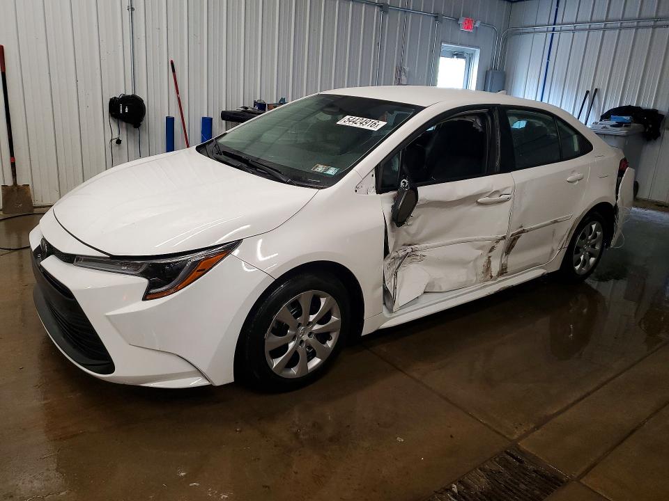 2025 Toyota Corolla VIN 5YFB4MDEXSP270551 COPART salvage auction — SIDE, Pa - Certificate Of Salvage, sold $6,300 on 2026-07-22 (photo 1)