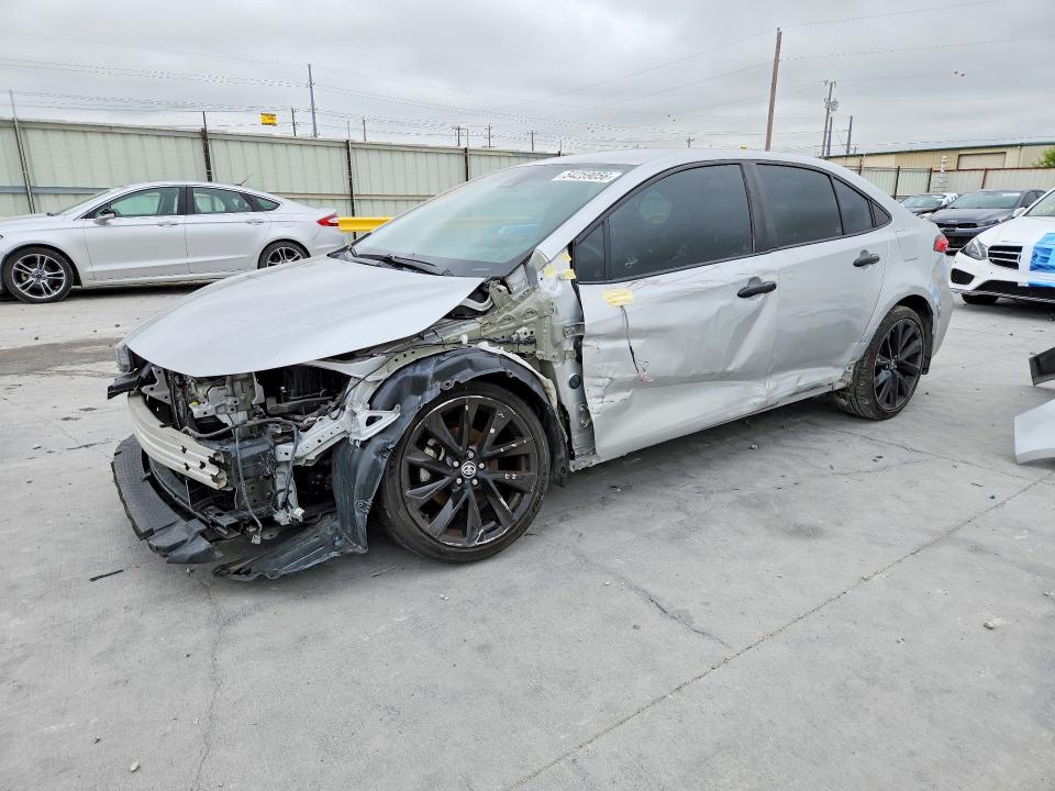 2022 Toyota Corolla VIN 5YFS4MCE9NP139603 COPART salvage auction — UNDERCARRIAGE, Tx - Salvage Vehicle Title, sold $5,400 on 2026-07-17 (photo 1)