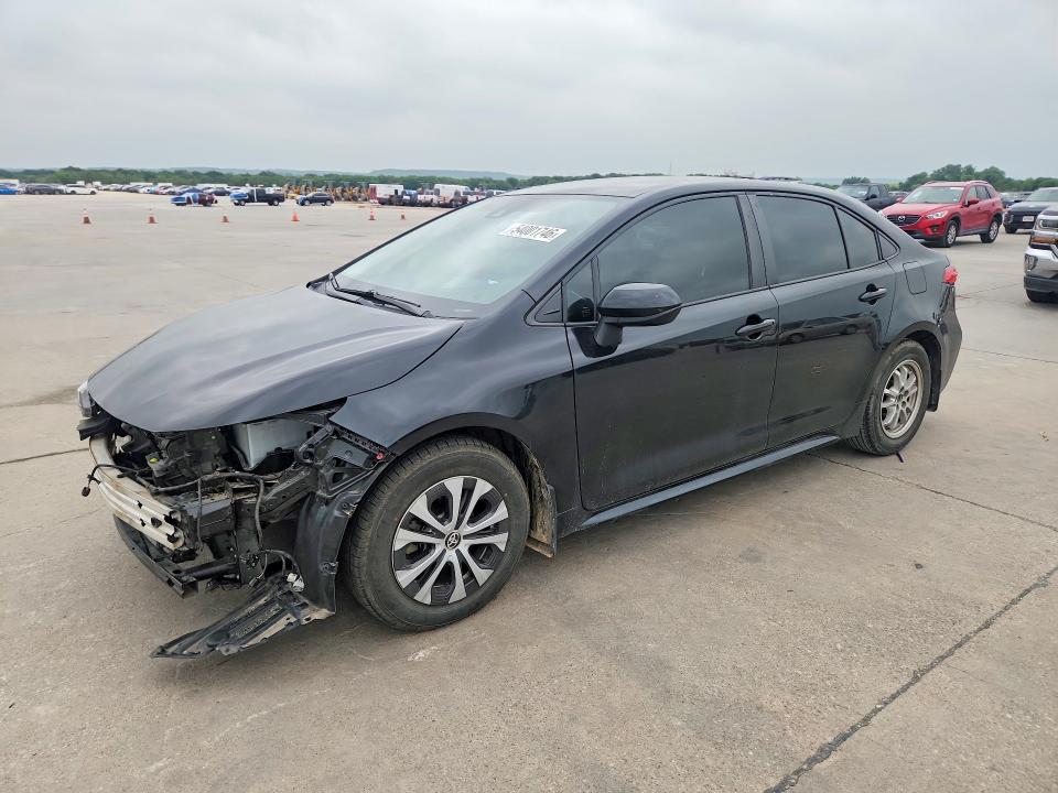 2022 Toyota Corolla VIN JTDEAMDE6NJ061242 COPART salvage auction — FRONT END, TX - CERTIFICATE OF TITLE, sold $5,200 on 2026-07-23 (photo 1)