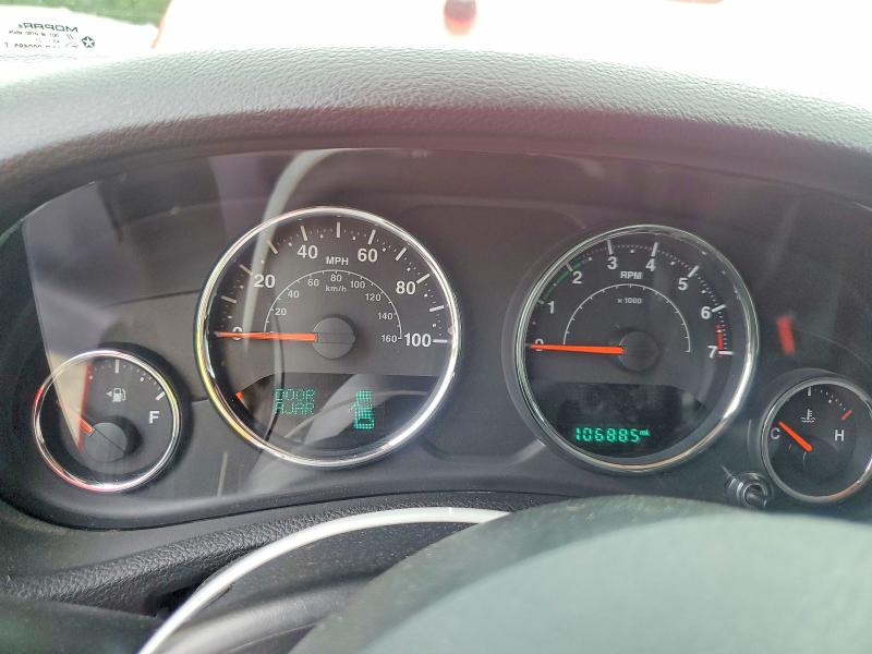 2016 Jeep Wrangler / VIN 1C4BJWDG5GL247474 COPART salvage auction — REAR END, Ga - Cert Of Title-Salvage, sold $4,950 on 2026-07-09 (photo 9)