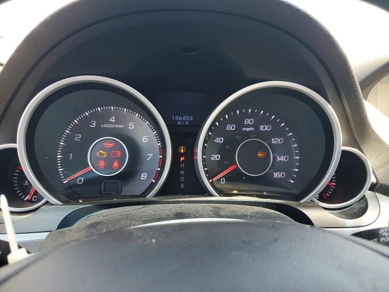 2010 Acura Tl VIN 19UUA9F50AA007758 COPART salvage auction — FRONT END, Ca - Dis/Dlr/Exp Only Clean Title (P), sold $500 on 2026-07-21 (photo 9)
