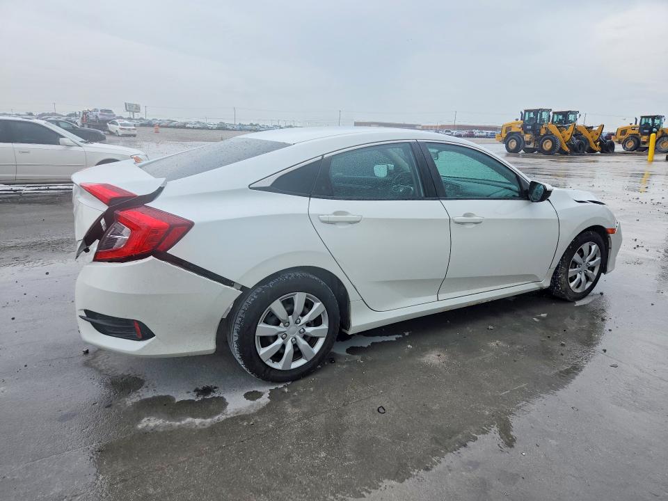 2021 Honda Civic VIN 2HGFC2F67MH528565 COPART salvage auction — REAR END, Tx - Salvage Vehicle Title, sold $350 on 2026-07-24 (photo 3)